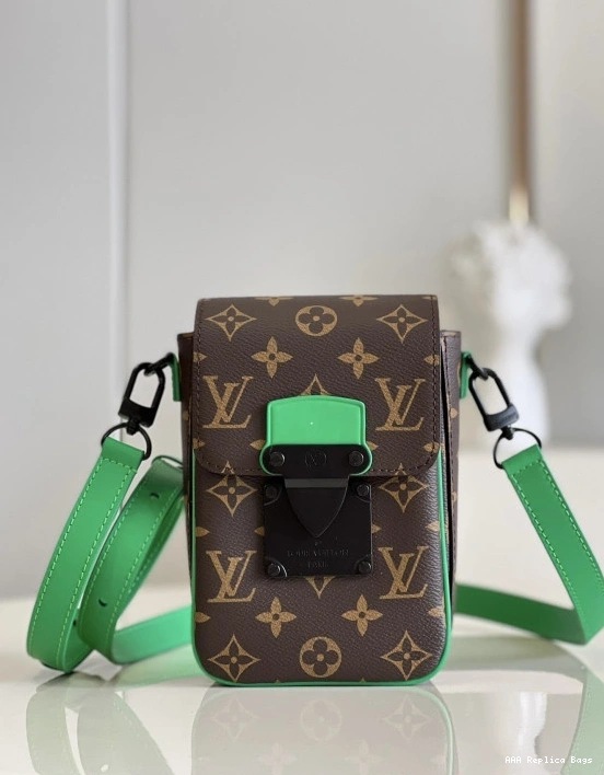 Aaa replica bags VUITTON S-LOCK WALLET VERTICAL WEARABLE LOUIS 0723